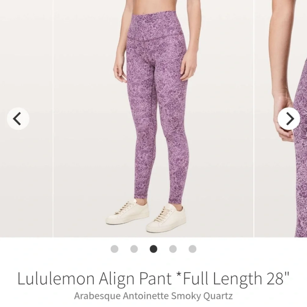 lululemon athletica Women's Purple Align Pant - Picture 1 of 3